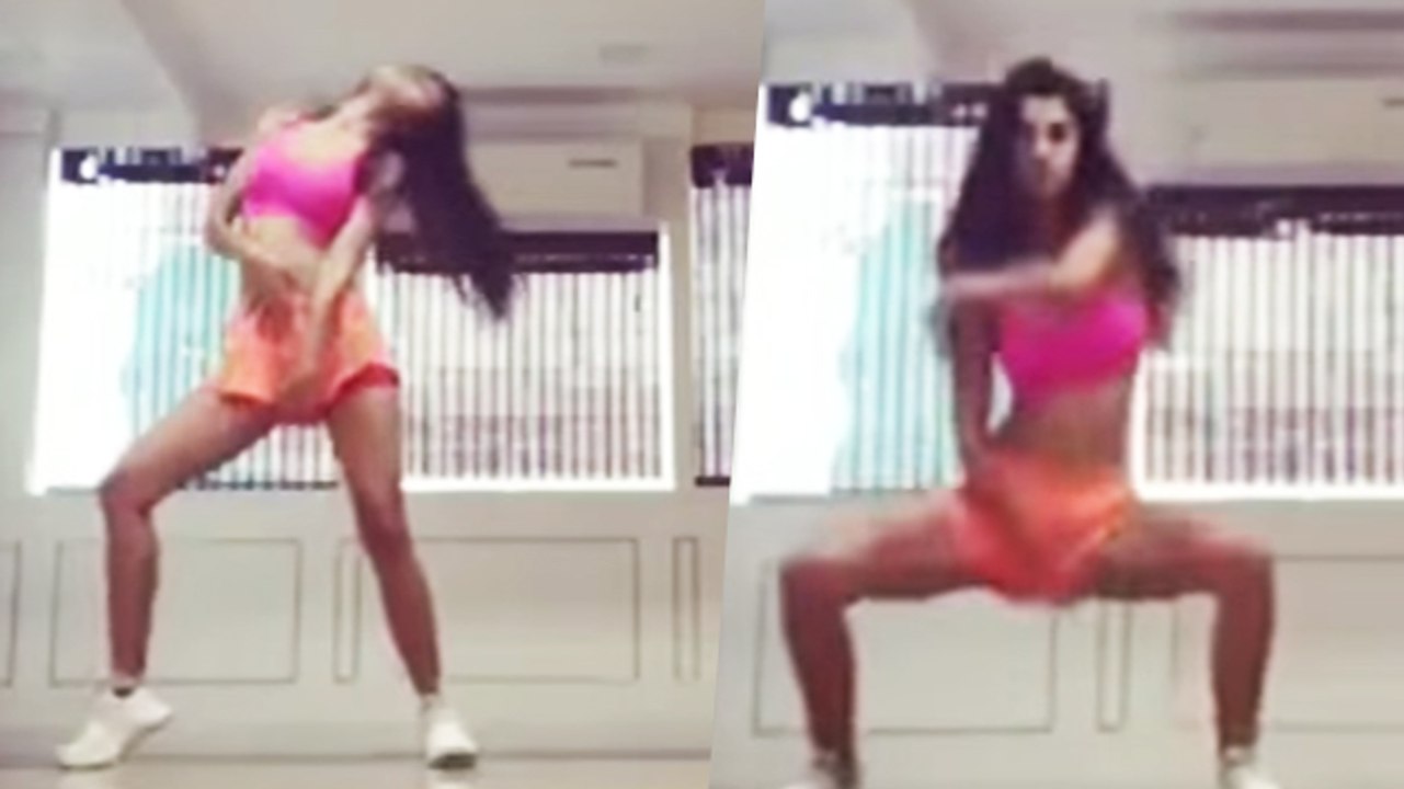 Disha Patani Grooves Sensually In Dance Workout