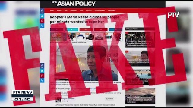 Panukalang batas vs 'fake news', inihain sa Senado