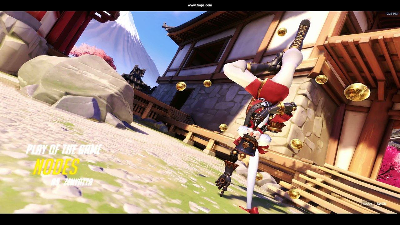 Overwatch: Everyone knows Zenyatta is the best flanker in the game, he doesn't even have footsteps!