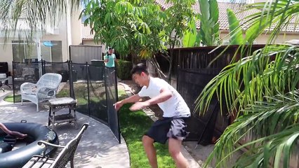 INSANE OBSTACLE COURSE CHALLENGE!! FT. ROCCO PIAZZA