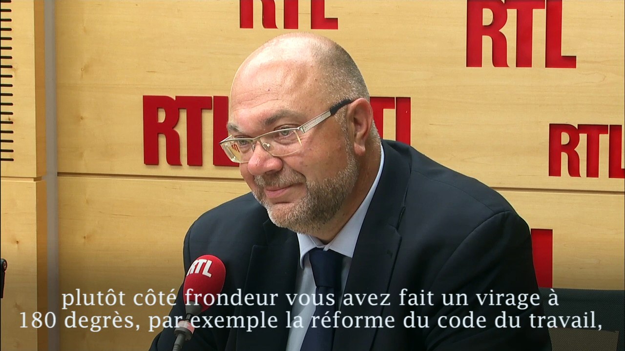 "Personne ne me demande de me renier sur ce qui fait mon ADN politique", déclare Travert sur RTL