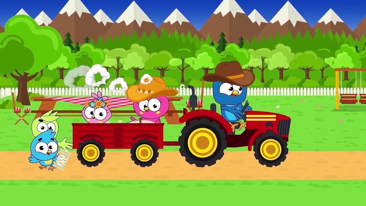 02.Birds Family  Fell Into The Hatch Full Episodes Cartoon Animation Nursery Rhymes