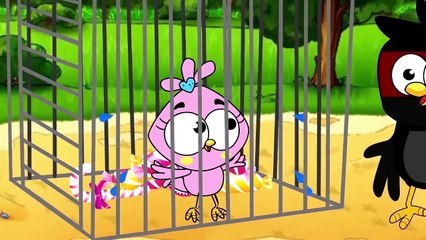 Birds Family Late For a Plane Full Episodes Cartoon Animation Nursery Rhymes