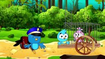 Birds Family Inflate Chewing Gum Full Episodes Cartoon Animation Nursery Rhymes