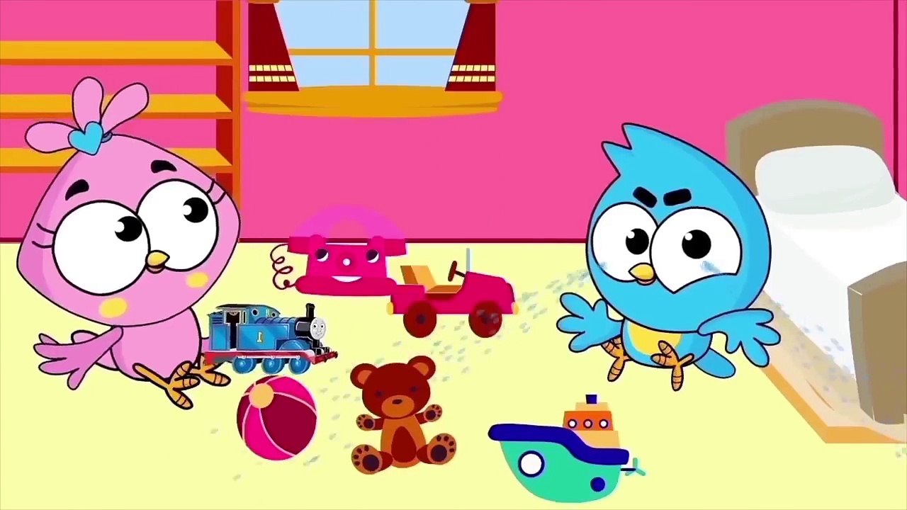 Birds Family Beetles in The Abdomen- Full Episodes Cartoon Animation Nursery Rhymes