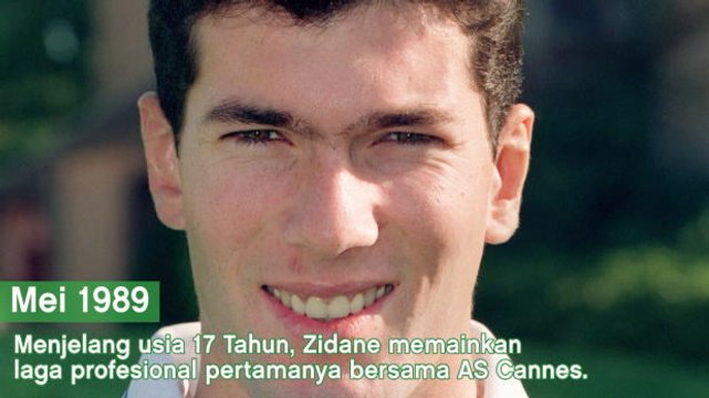 SEPAKBOLA: La Liga: Zidane Berulang Tahun Ke-45 Dan Sedang Di Puncak Karier
