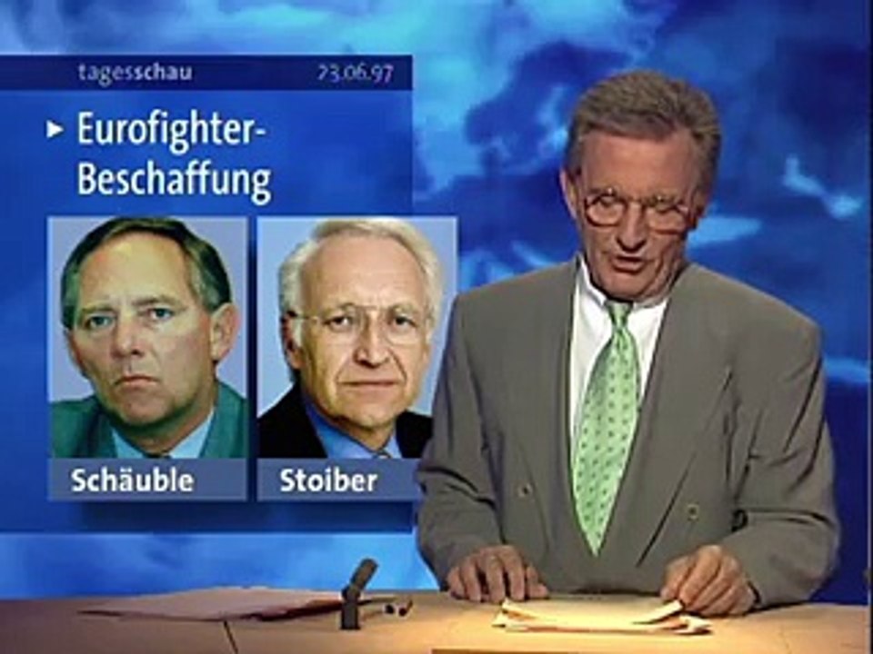 Tagesschau | 23. Juni 1997 20:00 Uhr (mit Joachim Brauner) | Das Erste