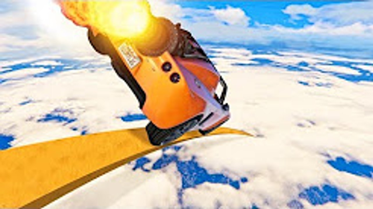 KWEBBELKOP-IMPOSSIBLE ROCKET CAR STUNTS! (GTA 5 Funny Moments)