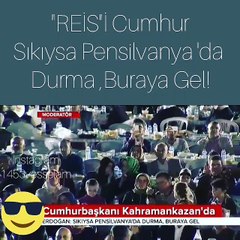Cumhurbaşkanı ERDOĞAN ; Sıkıysa Pensilvanya'da Durma,Buraya Gel!