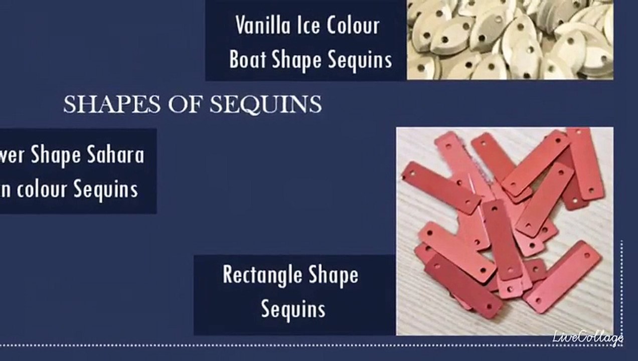 Gold & Silver Sequins for jewelry Making