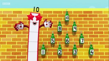 Numberblocks Ten Grrn the numbers Preschool