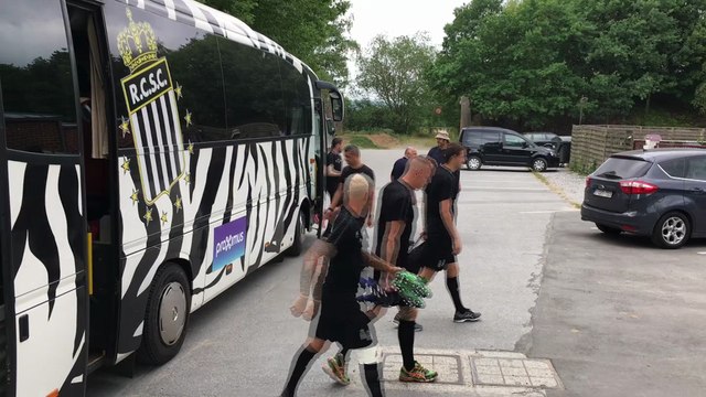 Reprise des entrainements à Charleroi