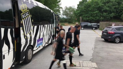 Reprise des entrainements à Charleroi