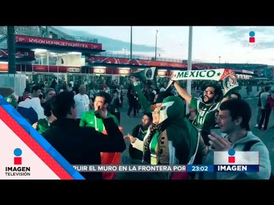 Sacan a dos mexicanos de la Confederaciones por gritar "¡Puto!" | Noticias con Ciro