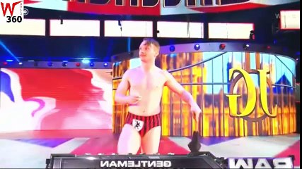 Austin Aries & Jack Gallagher Vs TJP & Neville Tag Team Match At WWE Raw
