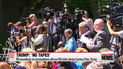Trump: I did not tape Comey conversations