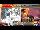 Mandya: JDS Leader's Procession On Horse Sarot, Fans Shower Leader With Notes