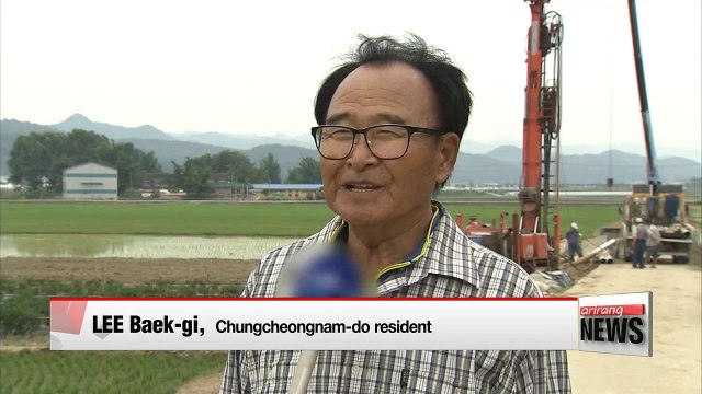 Continued drought causes water shortages and insect problems across Korea