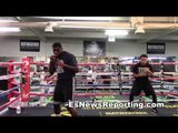 TMT Stars andrew tabiti kevin newman and badou jack working out - EsNews