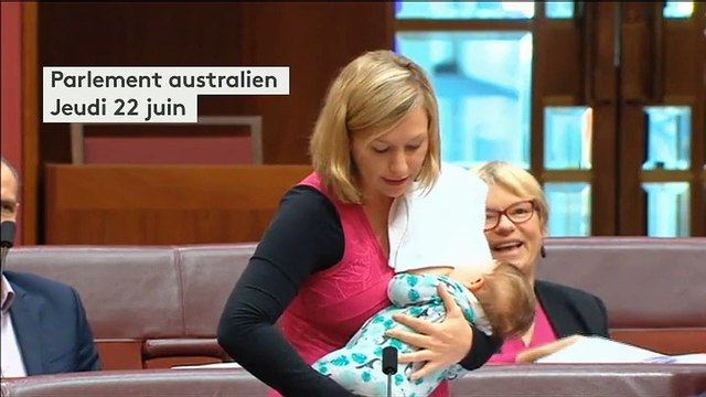 Larissa Waters, sénatrice australienne mais mère avant tout