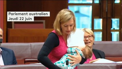 Larissa Waters, sénatrice australienne mais mère avant tout