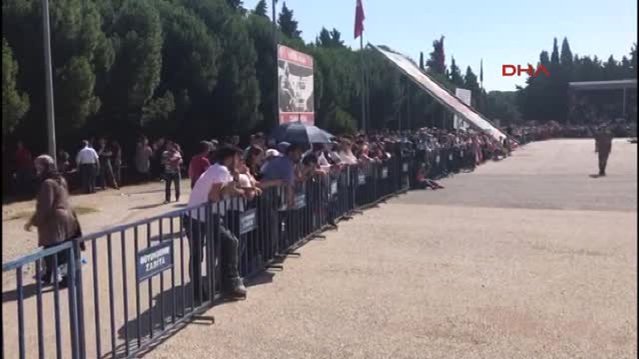 Manisa Askerlerin Yemekten Zehirlendiği Manisa Piyade Eğitim Tugayı'nda Yemin Töreni