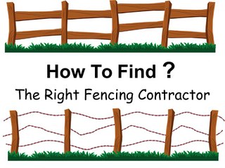 How To Find The Right Fencing Contractor