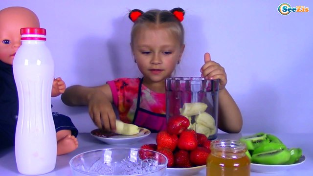 Baby Born Doll | Кукла Беби Борн и Маленький Повар Ярослава готовят волшебный Смузи Видео Для Детей