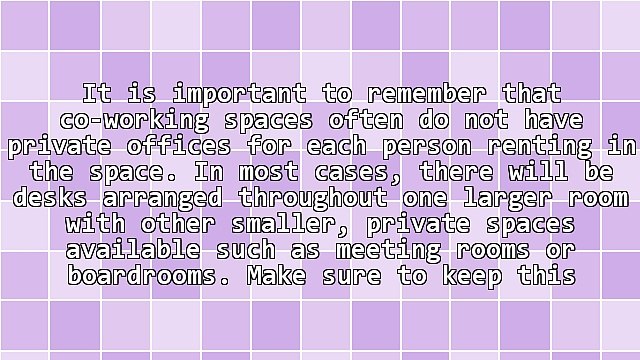 Deciding on an Office or Co-Working Space for Your Small Business