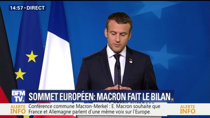 Emmanuel Macron: "Nous devons accueillir des réfugiés, c'est notre tradition et notre honneur"