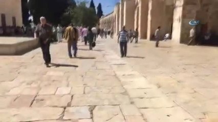 Mescid-i Aksa'ya Genç Müslümanların Girişine Ramazan'ın Son Cumasında da Engel