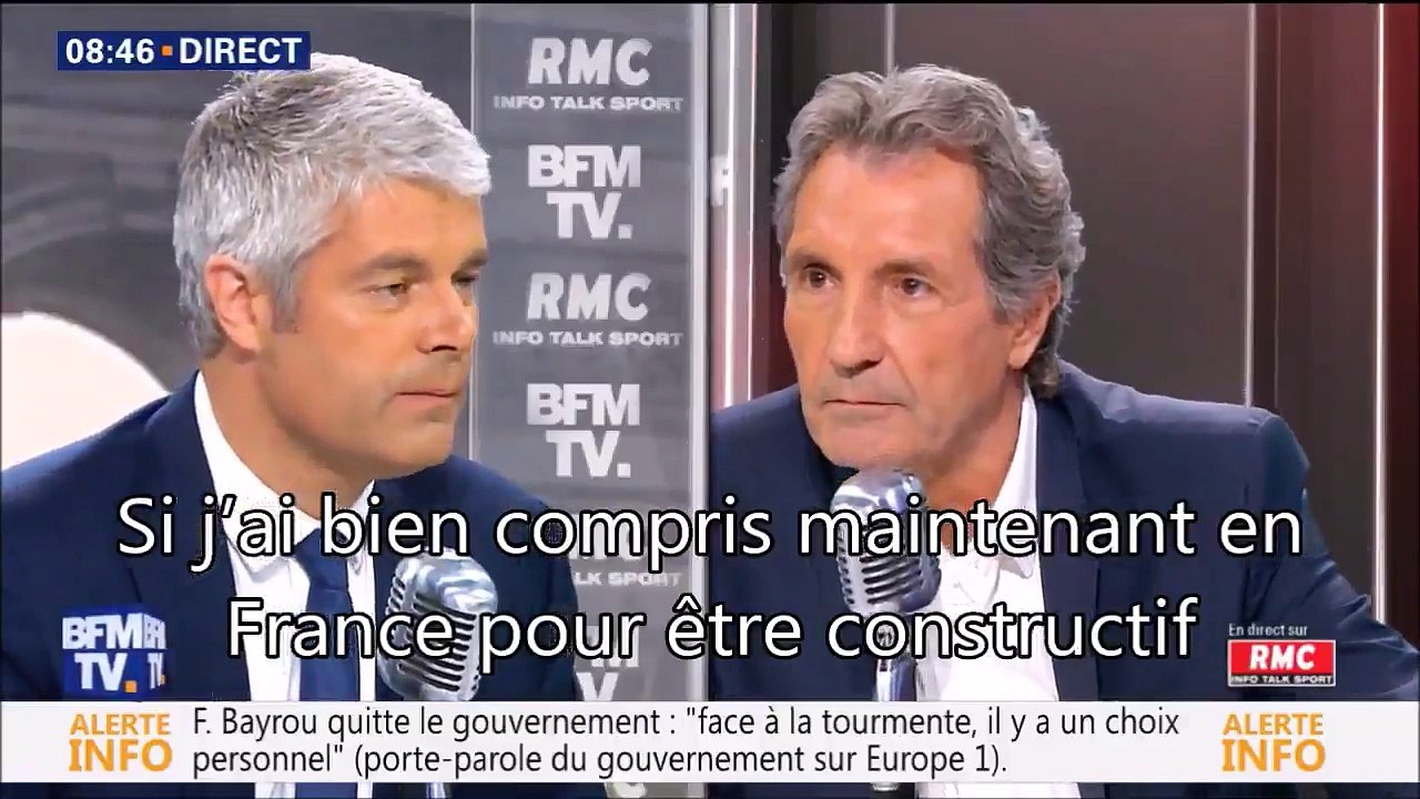 Wauquiez C’est ça la démocratie?