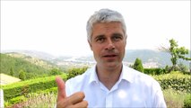 Laurent Wauquiez au congrès des maires ruraux à Ozon