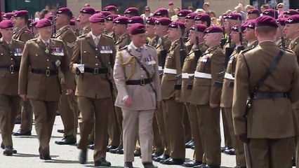 Prince Charles celebrates 40 years as Colonel-in-Chief