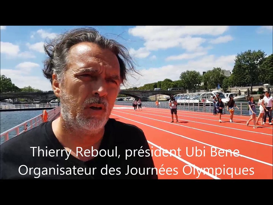 Thierry Reboul, président d'Ubi Bene, concepteur des Journées Olympiques à Paris