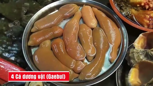 Những món ăn kinh dị của Hàn Quốc khiến nhiều người khóc thét