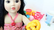 Artesanías muñeca rápido comida hacer Jugar-doh Simplekidscrafts