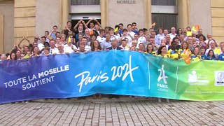 La Moselle soutient Paris 2024 !