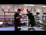 brandon rios in camp for deigo chaves EsNews  Boxing