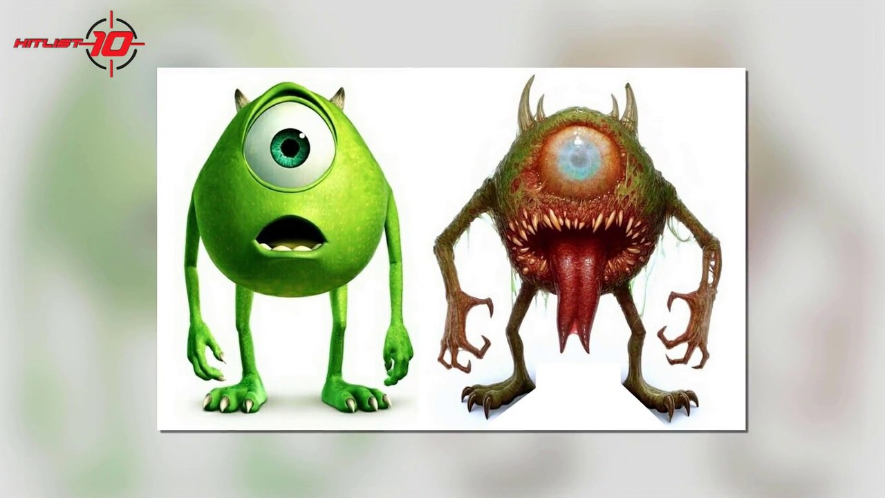 Cartoon Characters as Monsters