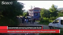 Havuzda elektrik faciası: 5 ölü