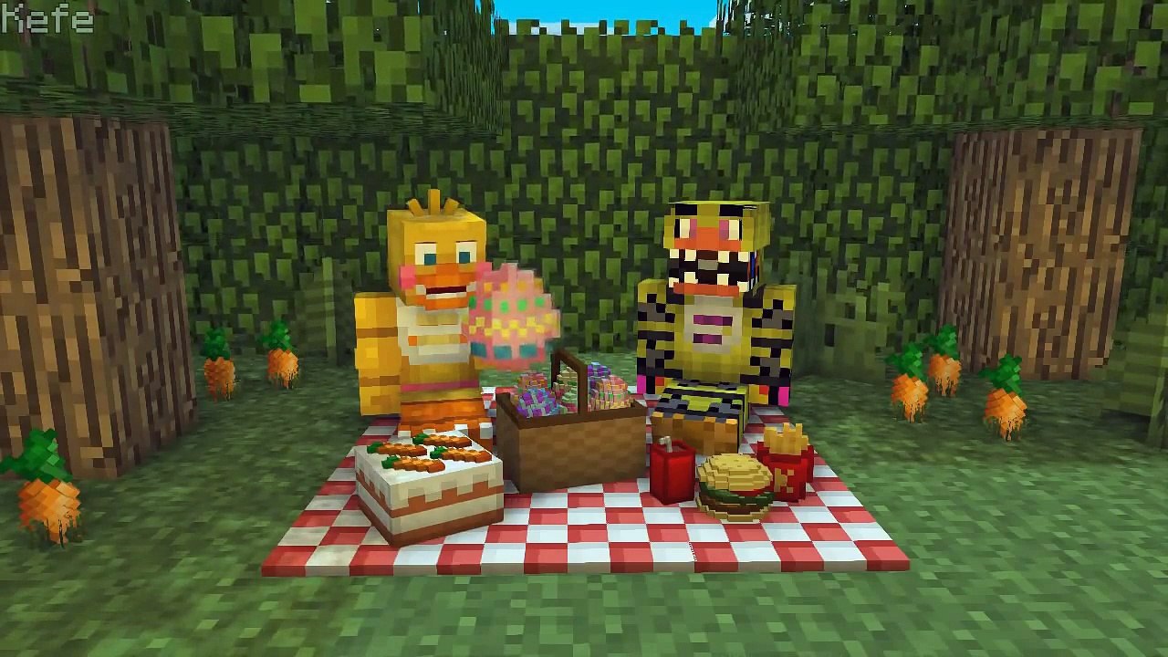 FNAF Monster School: Fidget Spinner Challenge! Minecraft Animation