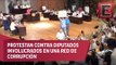 Activistas irrumpen sesión en Congreso de San Luis Potosí
