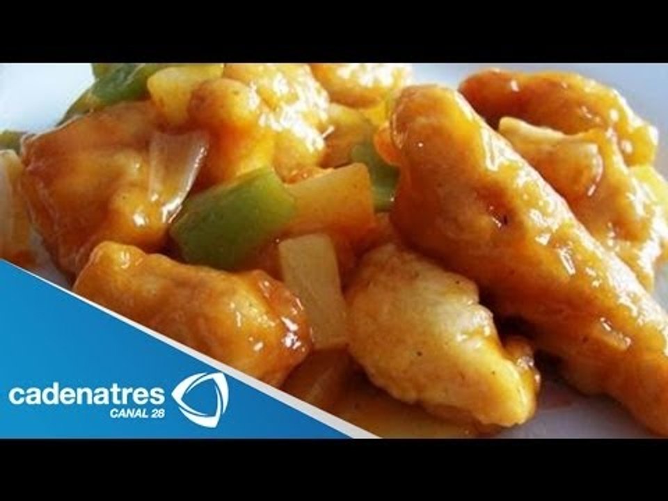 Receta de Pollo con Piña / Pollo con Piña/ ¿Cóm...