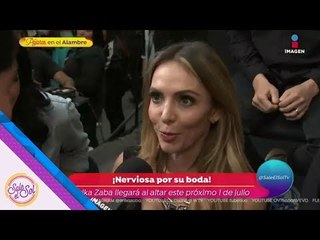 A 15 días de su boda, Érika Zaba está súper nerviosa | Sale el Sol