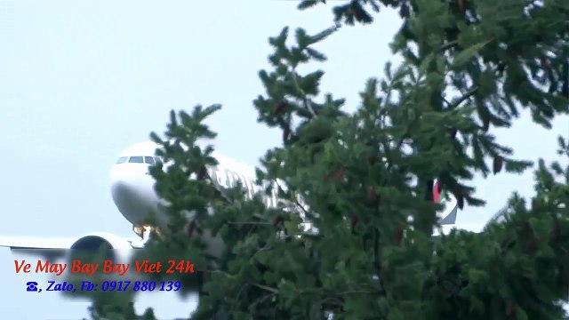 Boeing 777 landed in the fog-Boeing 777 hạ cánh trong sương mù - SSân bay quốc tế Seattle-Tacoma Hoa Kỳ