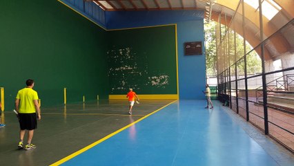 Frontenis final open de Torrejón set 3 ultimos tantos