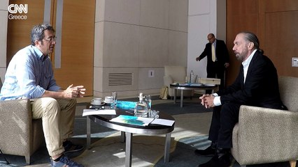 Ο Τζον Πολ Ντετζόρια στο CNN Greece