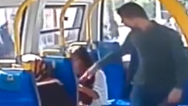 Turkish Woman Fights Back Against Bus Attacker