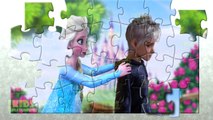Disney Princess Elsa and Jack Frost Love Frozen Puzzle Game for Kids